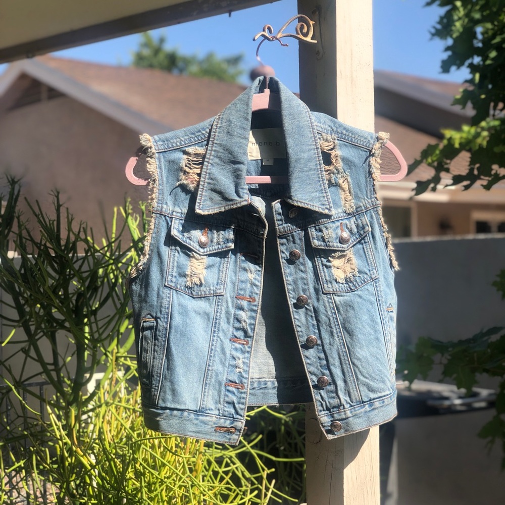 Mono B Jean Vest